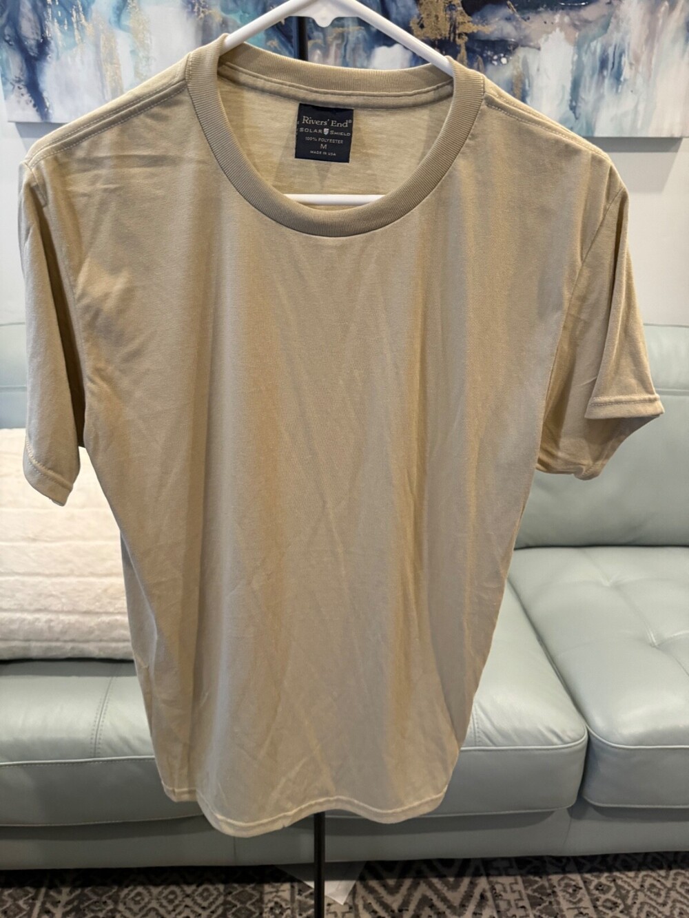 Rivers End Solar Shield UPF 30+ T-Shirt Size Men's Medium